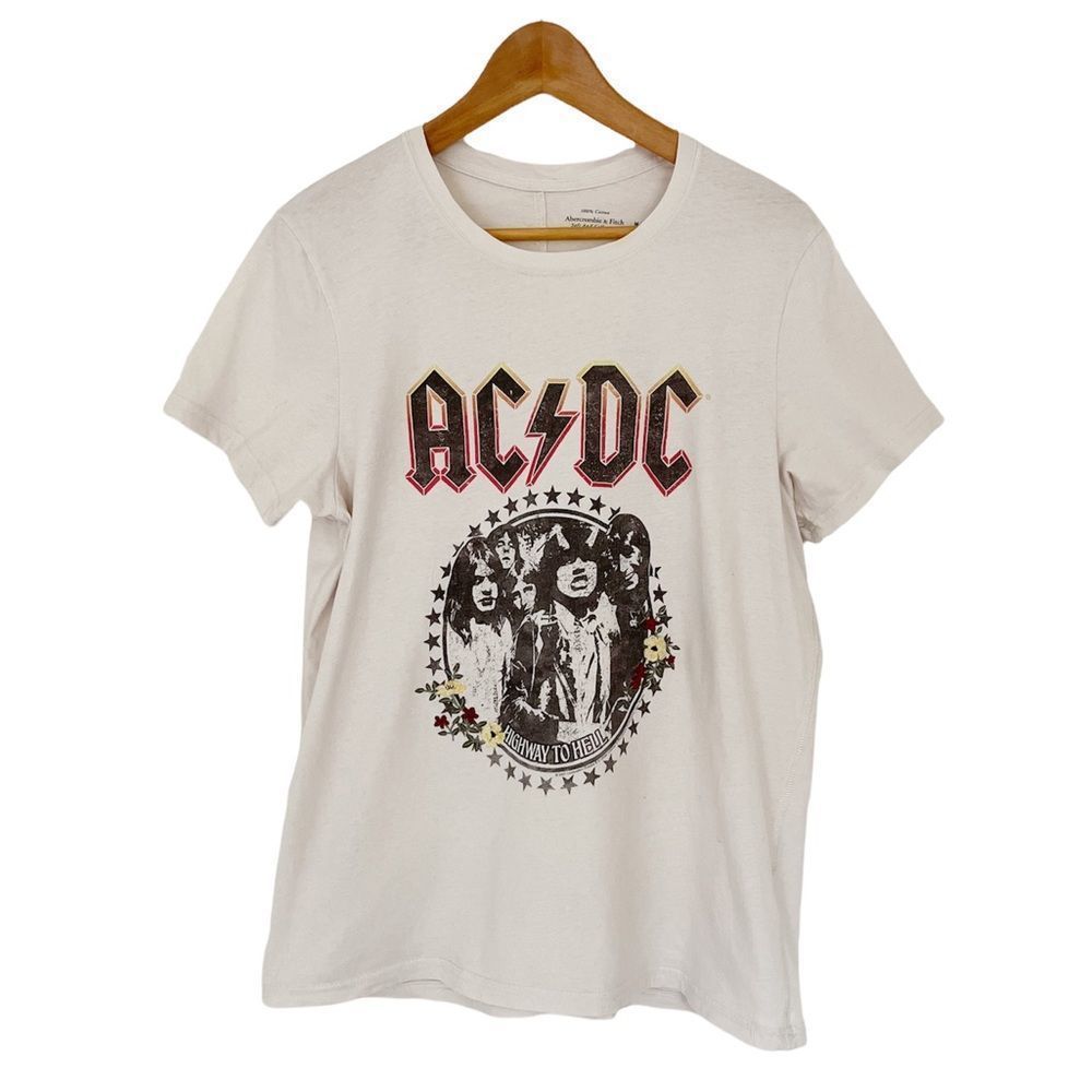 AC/DC 90s-Inspired Relaxed Band Tee